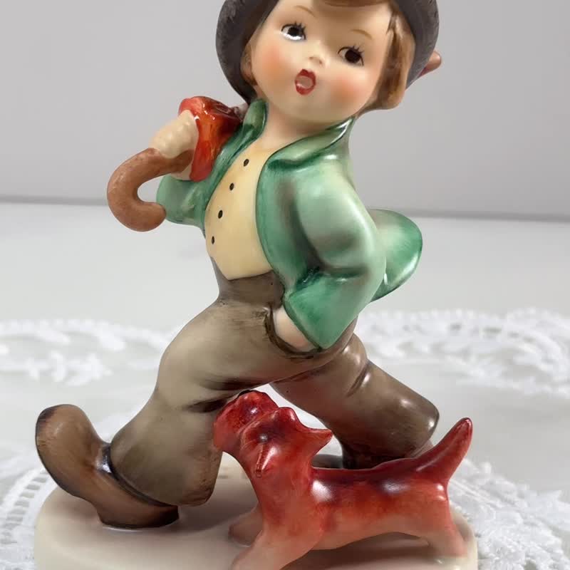 德国顶级瓷偶Hummel喜姆中古陶瓷收藏娃娃摆件一等 - 玩偶/公仔 - 瓷 