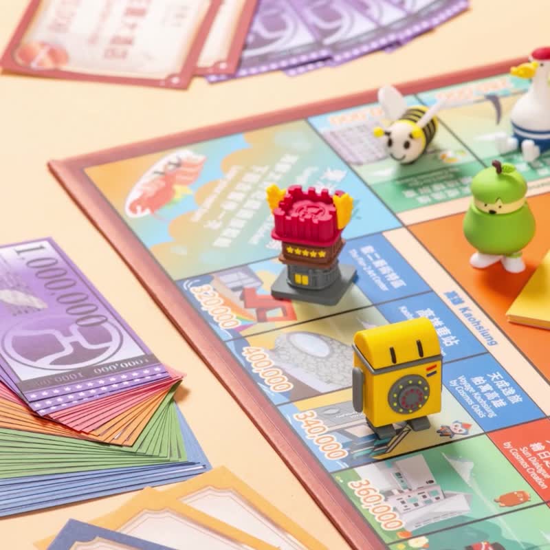 天成餐旅大亨Cosmos Hotels & Resorts Games - 桌游/玩具 - 纸 多色