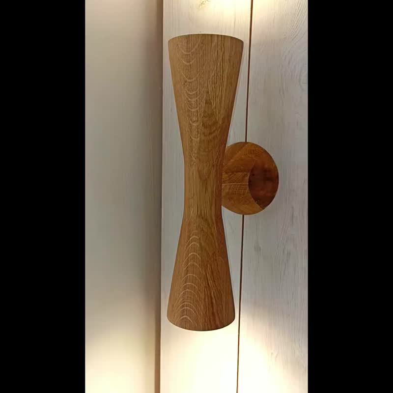 木制壁灯，现代壁灯，插电壁灯，木头壁灯，LED 壁灯 - 灯具/灯饰 - 木头 