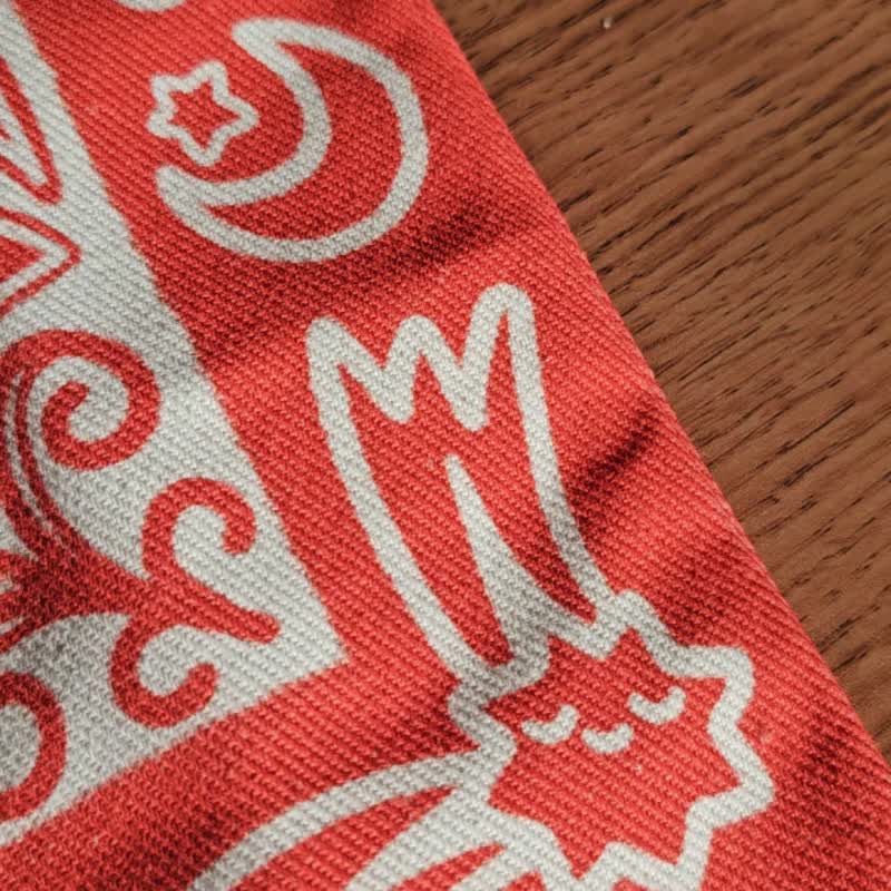 红兔爱心 纯棉 帆布 提袋 - 手提包/手提袋 - 棉．麻 红色