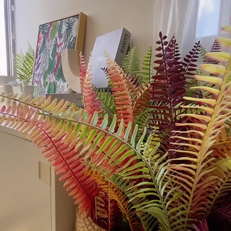植栽生活－草叶图集－植物挂画/合辑/热情/书房/客厅/绿色 - 海报/装饰画/版画 - 棉 多色