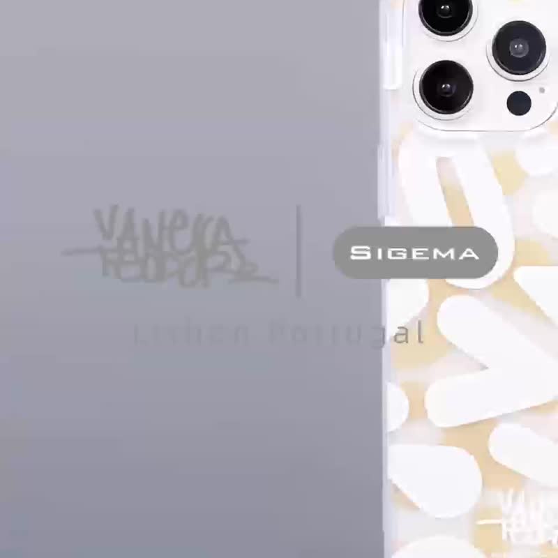 【白雪亮粉】冰雪白磨砂鏡面金 iPhone 15 Pro/15 ProMax手機殼 - 手机壳/手机套 - 塑料 