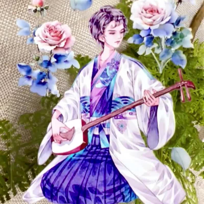花漾少年Floral Lad - 纸胶带 - 塑料 多色