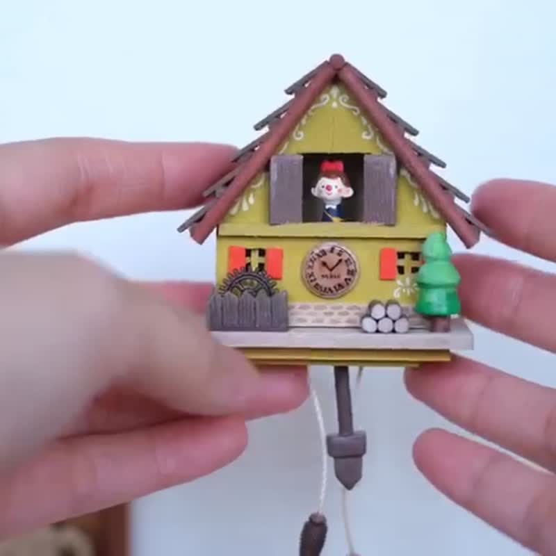 【棉花星球】布谷钟- KiKi - 玩偶/公仔 - 木头 多色