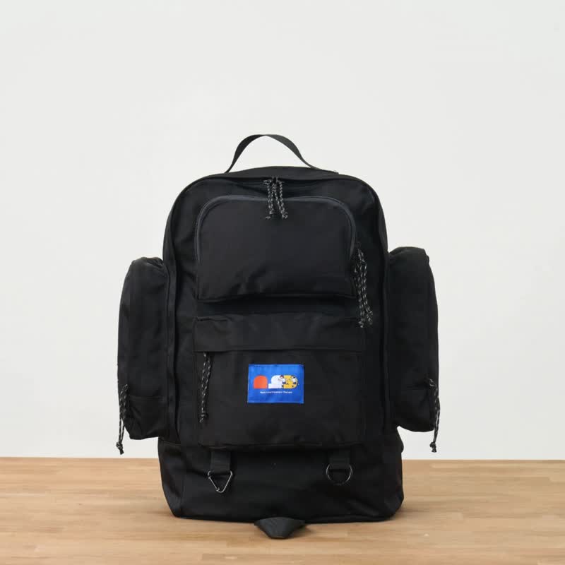 Enjoy Backpack Vol.1 / 午夜黑 - 后背包/双肩包 - 尼龙 黑色