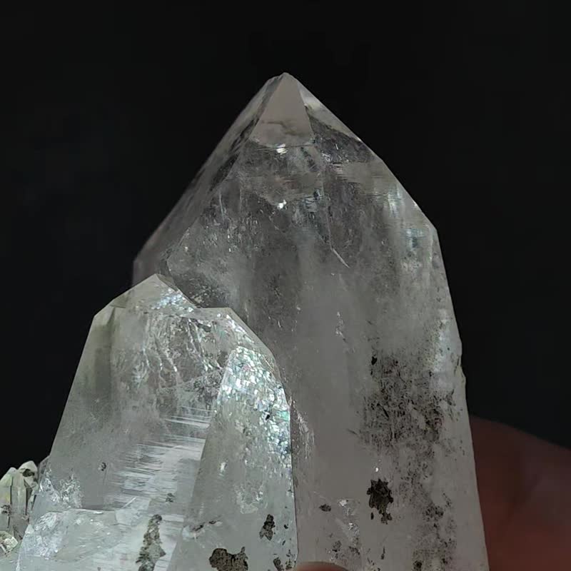 西藏喜马水晶原矿摆件 藏晶 - 摆饰 - 水晶 白色