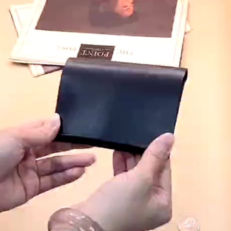 植鞣真皮 简约活动夹层 随身皮夹 六色 - 皮夹/钱包 - 真皮 