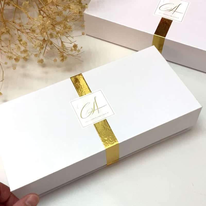 【客制】真皮 笔袋 黑色 定制化 刻名  烫金名字 送礼 - 化妆包/杂物包 - 真皮 黑色