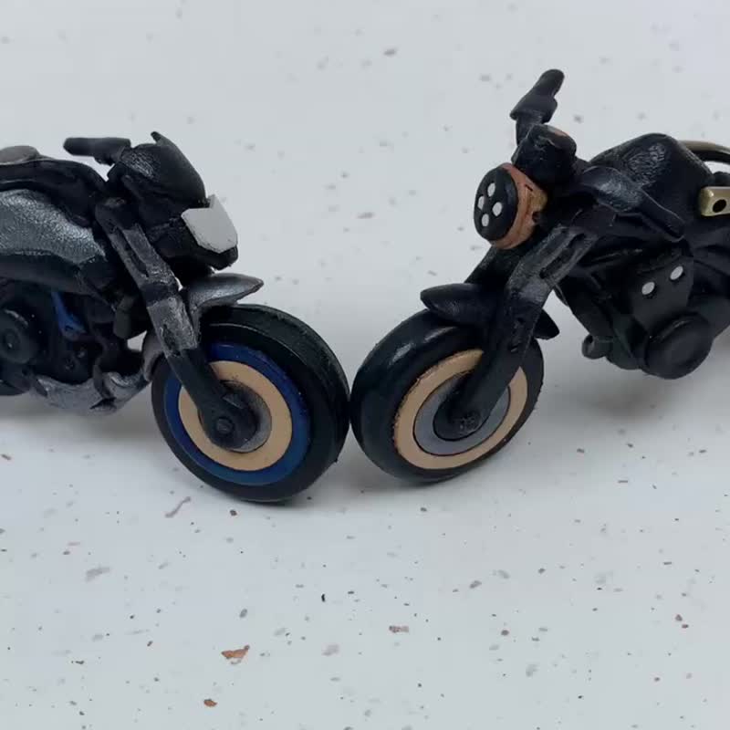 订制车---指定车型制作(两轮机车类) - 钥匙链/钥匙包 - 真皮 多色