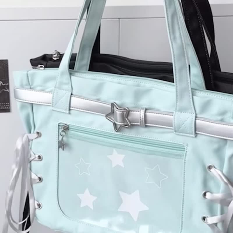 出走Vanwalk -千禧派对系列-Rebel Ballet透明单肩包 - 手提包/手提袋 - 其他人造纤维 多色