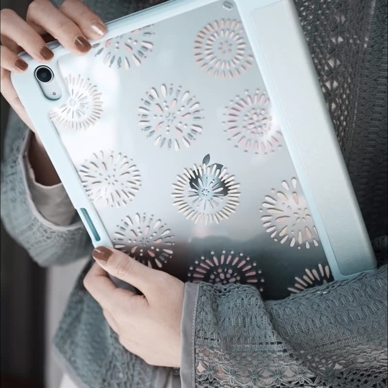 夏日花火 iPad Case平板保护套 - 平板/电脑保护壳 - 硅胶 蓝色