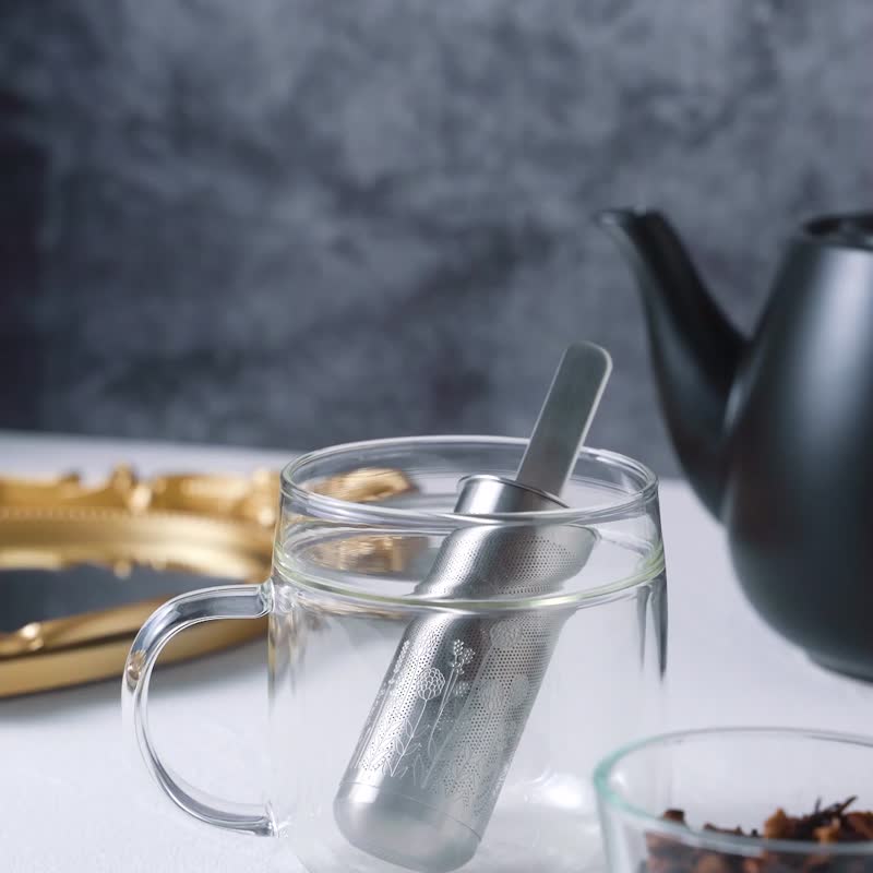 01LIV不锈钢多功能泡茶棒 银色/金色 滤茶器可铲茶原创设计创意礼 - 茶具/茶杯 - 不锈钢 多色