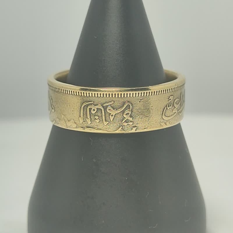 埃及戒指 女款, 埃及钱币戒指, 埃及黄铜戒指, 来自埃及的戒指, 男款戒指 - 戒指 - 其他金属 