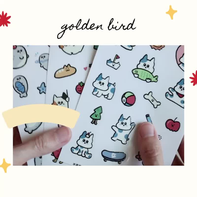 定制化独家设计款 QQ水晶贴 转印贴 生活语录贴 疗愈贴纸 办公室 - 其他 - 纸 