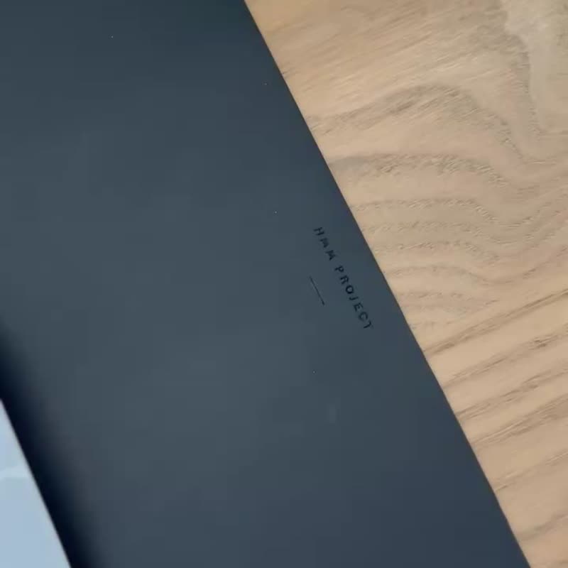 【HMM工作器】薄型植物皮革鼠标垫 280*220*1.4mm - 鼠标垫 - 人造皮革 黑色