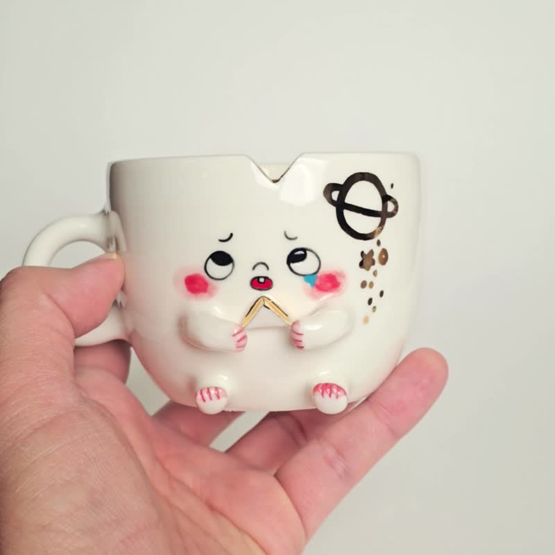 哭哭陶瓷宝宝 - 花瓶/陶器 - 瓷 多色