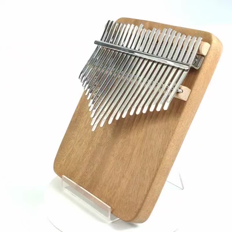 台湾牛樟拇指琴/21音拇指琴/KALIMBA - 吉他/乐器 - 木头 咖啡色