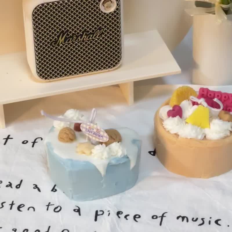 香氛蜡烛 造型蜡烛 生日蛋糕 特殊蛋糕 节日蛋糕 - 蜡烛/烛台 - 蜡 多色