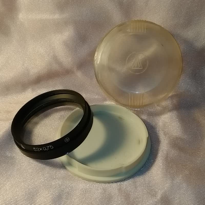 特殊效果滤镜 4 Ray Star 52mm M52 苏联 1980 年代测试 - 相机 - 玻璃 透明