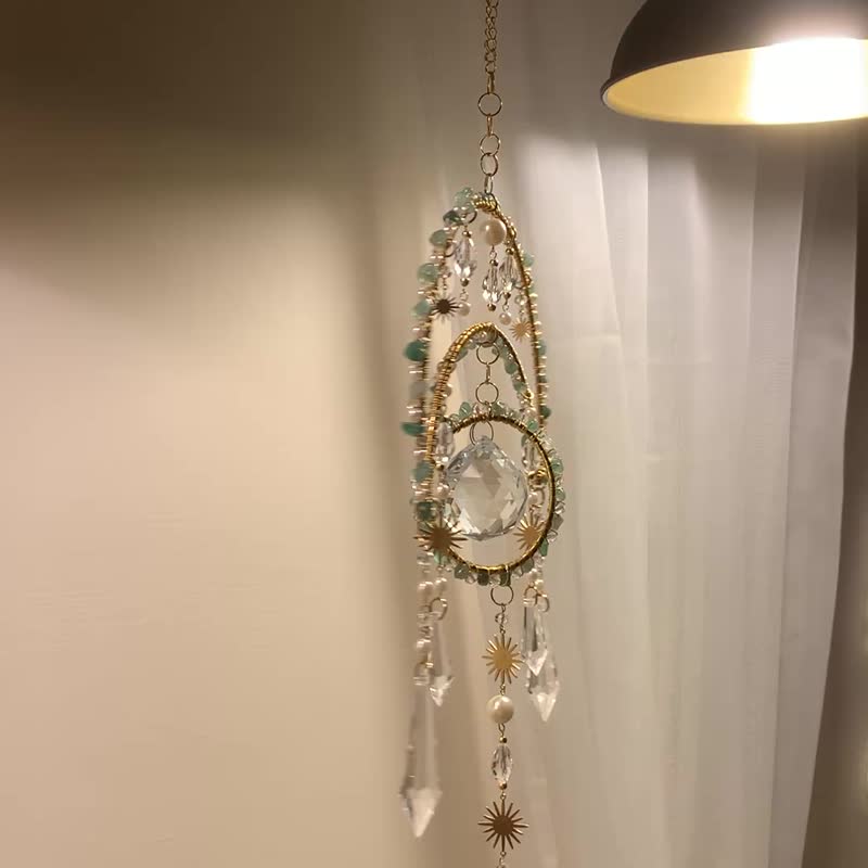 Suncatcher-捕光吊饰-月光绿 - 摆饰 - 玉石 绿色