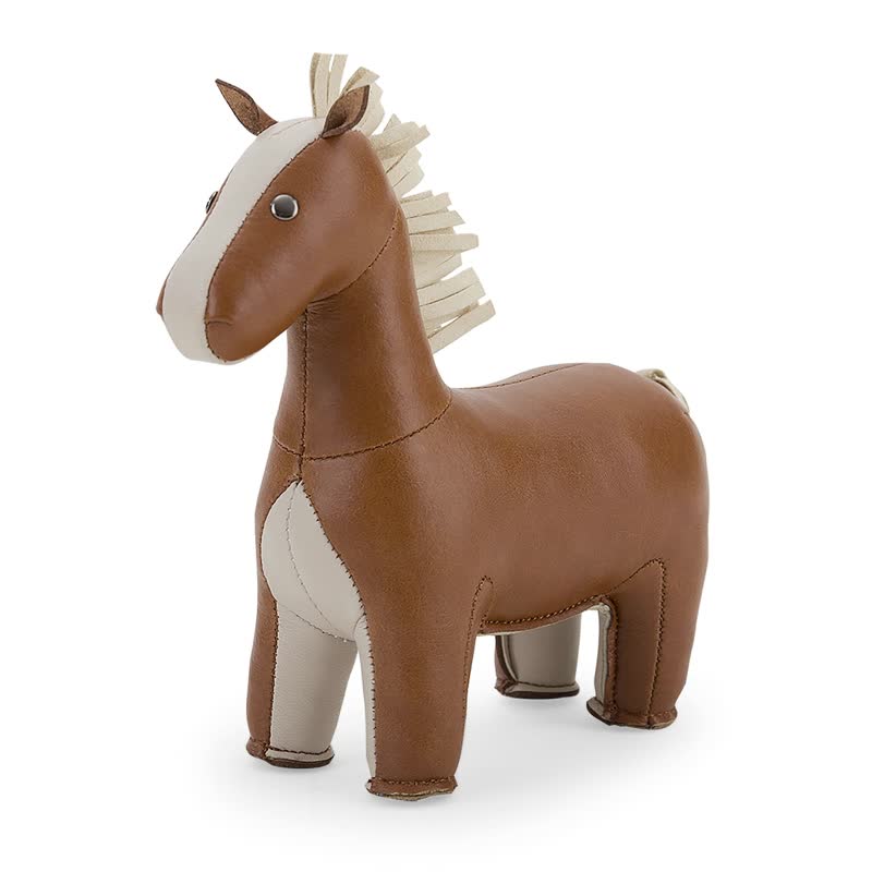 【纸镇】抬头马 Horse 皮革摆饰  | 入厝礼物 生日礼物 马到成功 - 摆饰 - 人造皮革 