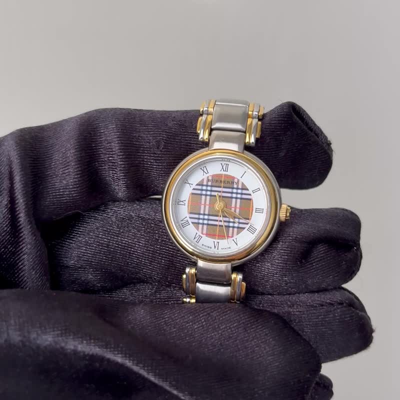 Burberry中古表/复古时钟/时钟/老表/vintage watch/女表 - 女表 - 其他金属 多色