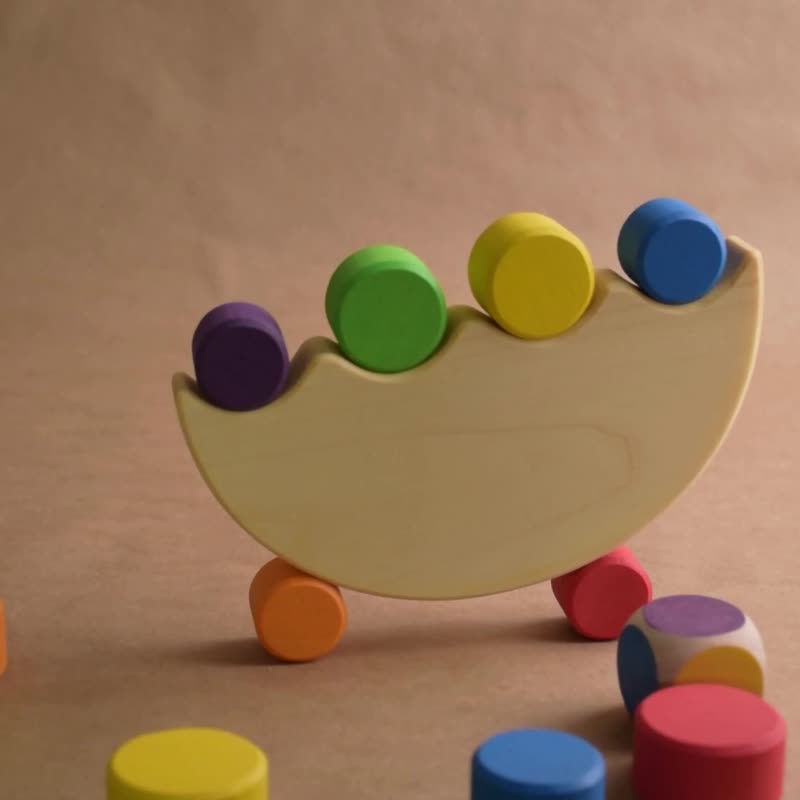 Balance Games Kids for Party Games - 玩具/玩偶 - 木头 多色