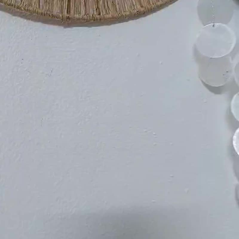 手编织墙面装饰组-贝壳风铃 - 墙贴/壁贴 - 其他材质 多色