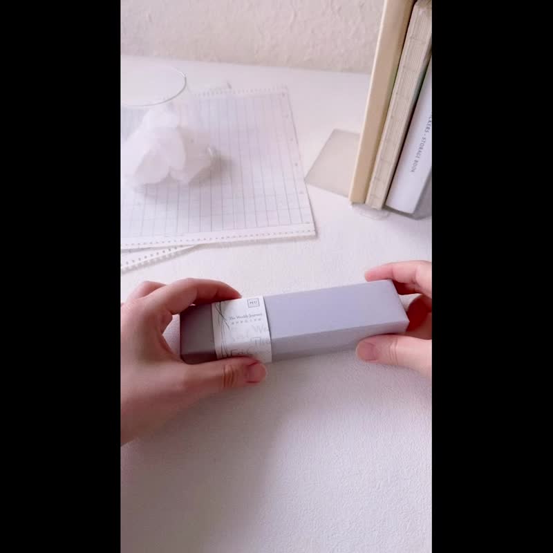 【周间压克力套组】周间水晶印章 + 长方块压克力取手组 - 印章/印台 - 压克力 透明