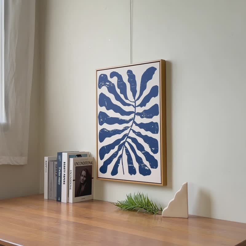 【微瑕特惠】【福利品】枝桠 • 米 - 卧室挂画/客厅挂画/北欧 - 海报/装饰画/版画 - 棉 卡其色