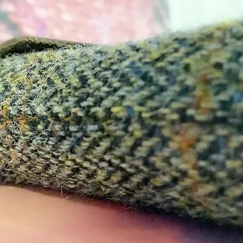 Harris tweed手作任天堂switch收纳包多功能便携手拿保护套配件包 - 平板/电脑保护壳 - 羊毛 