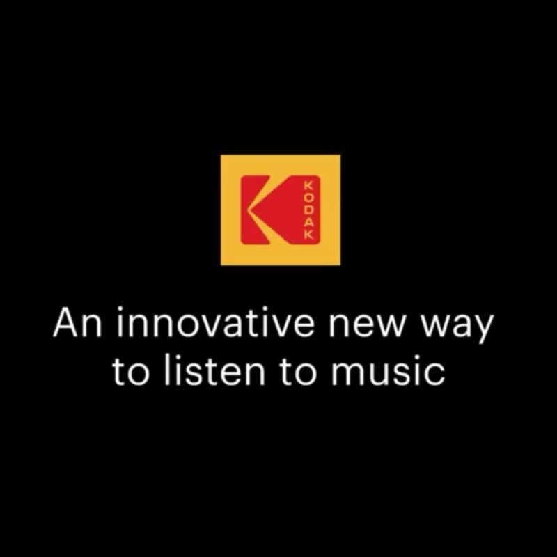 【Kodak 柯达】SOUNDBRIX 迷你声音积木随行无线蓝牙喇叭 - 扩音器/喇叭 - 其他金属 黑色