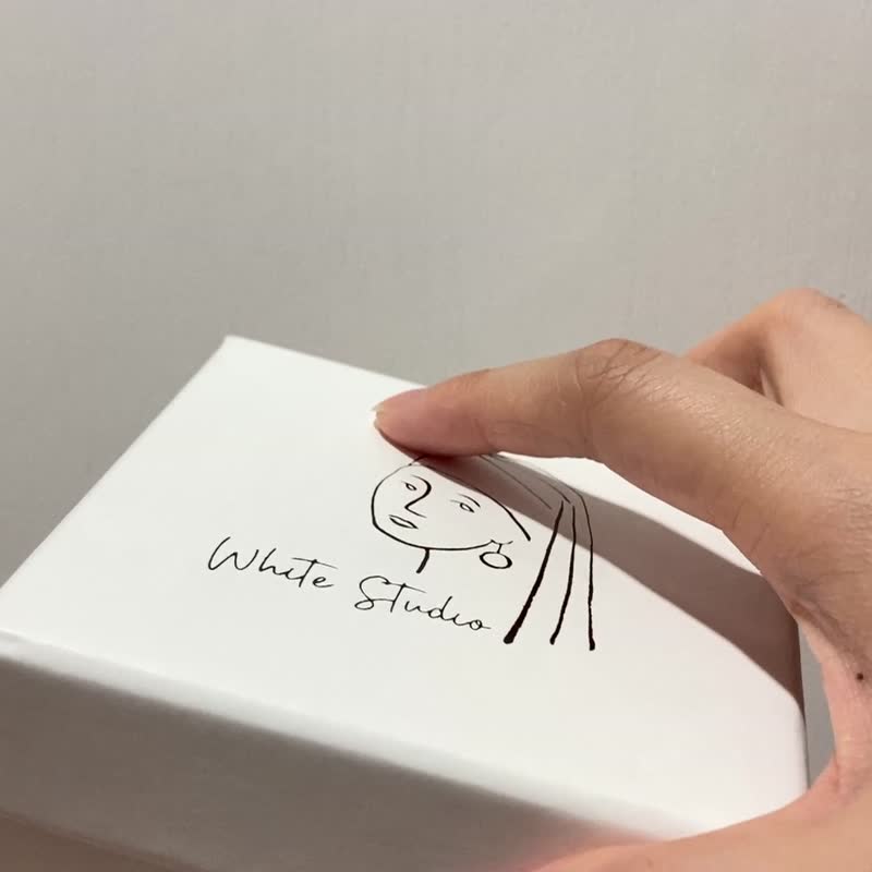 【热卖】花开 天然海水珍珠母 贝壳 贝母 全925纯银耳钉/耳夹 - 耳环/耳夹 - 纯银 白色
