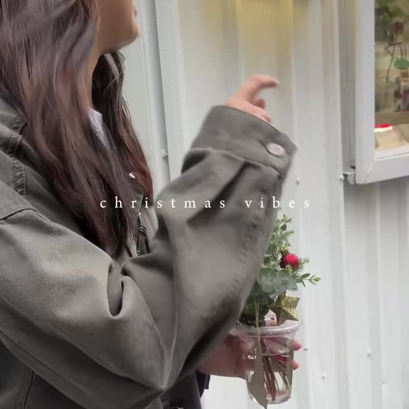小故事商店 I 新鲜雪松圣诞杯杯 - 植栽 - 植物．花 