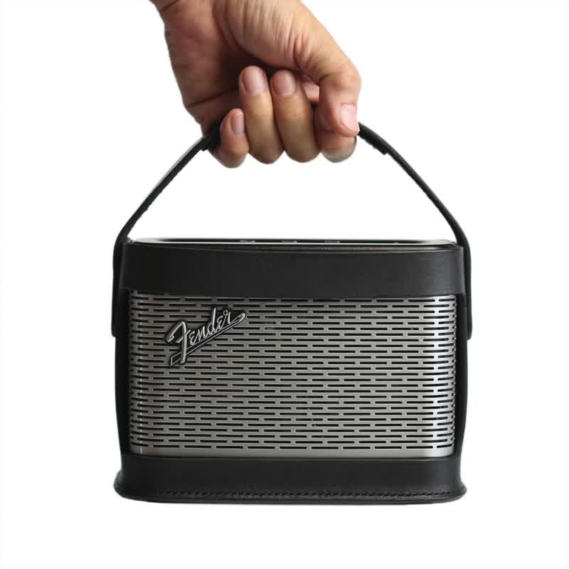 Fender Newport 无线蓝牙喇叭 厚质牛革 专用手提便利携行保护包 - 其他 - 真皮 黑色