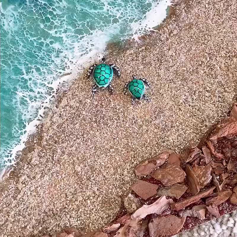环氧树脂海浪相框课程作品尺寸15*20厘米可购买时间任选2小时 - 插画/绘画/写字 - 树脂 