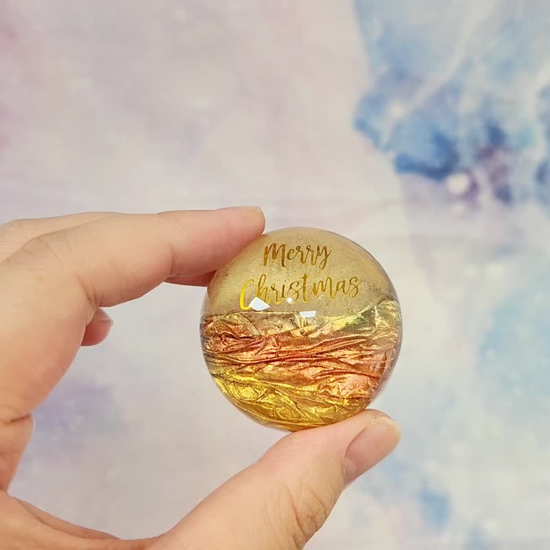 【艺术肥皂-圣诞祝福款】定制•快速出货•企业•婚礼•胺基酸皂 - 肥皂/手工皂 - 其他材质 多色