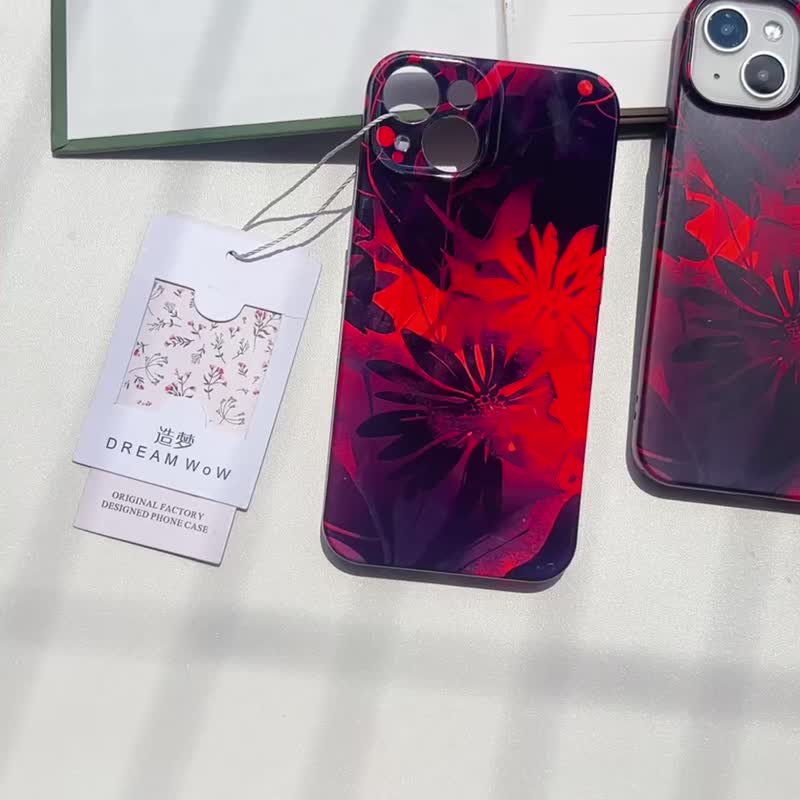 亦夢亦幻 造夢原創手機殼手繪插畫復古黑暗風高級風榮耀安卓 - 手机壳/手机套 - 其他材质 
