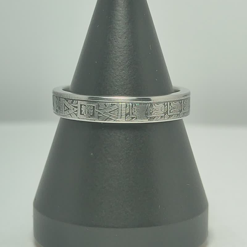 Mexico Coin Ring 5 pesos 2001-2012 Mexican coin ring coin rings for men - 戒指 - 其他金属 