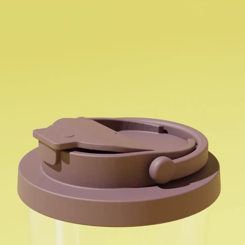 TC02弹跳吸管Tritan环保杯 珍奶随行杯 - 水瓶/水壶 - 塑料 多色