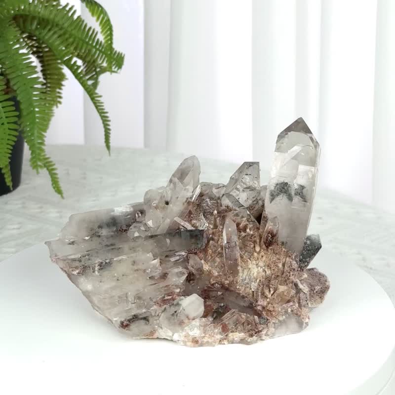 绿幽灵晶簇  130656 - 摆饰 - 水晶 绿色