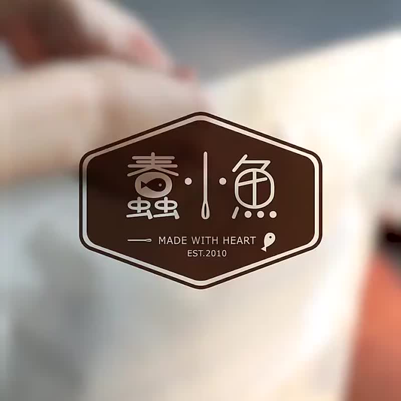 【生日礼物】蠢小鱼圆筒剑桥包手提背包真牛皮diy纯手工材料包 - 侧背包/斜挎包 - 真皮 蓝色