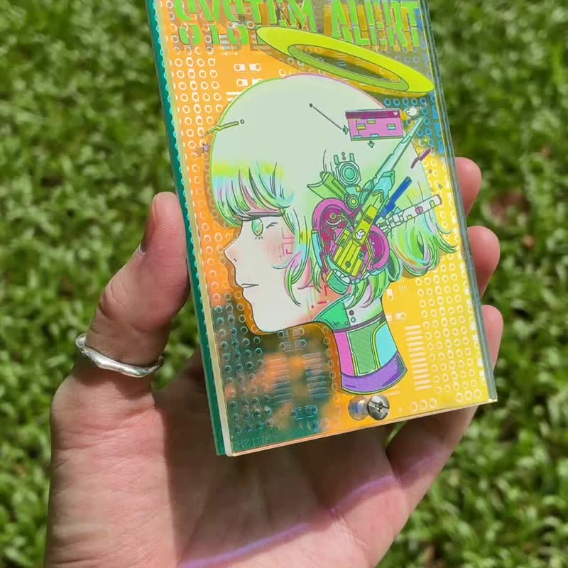炫彩电子晶片小海报 - 其他 - 其他材质 