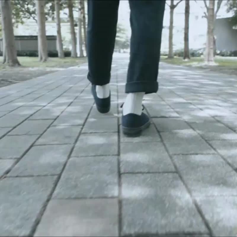 【任10双 65折】干燥感・机能美学∣双针筒罗纹袜∣ 台湾制造 - 袜子 - 棉．麻 多色