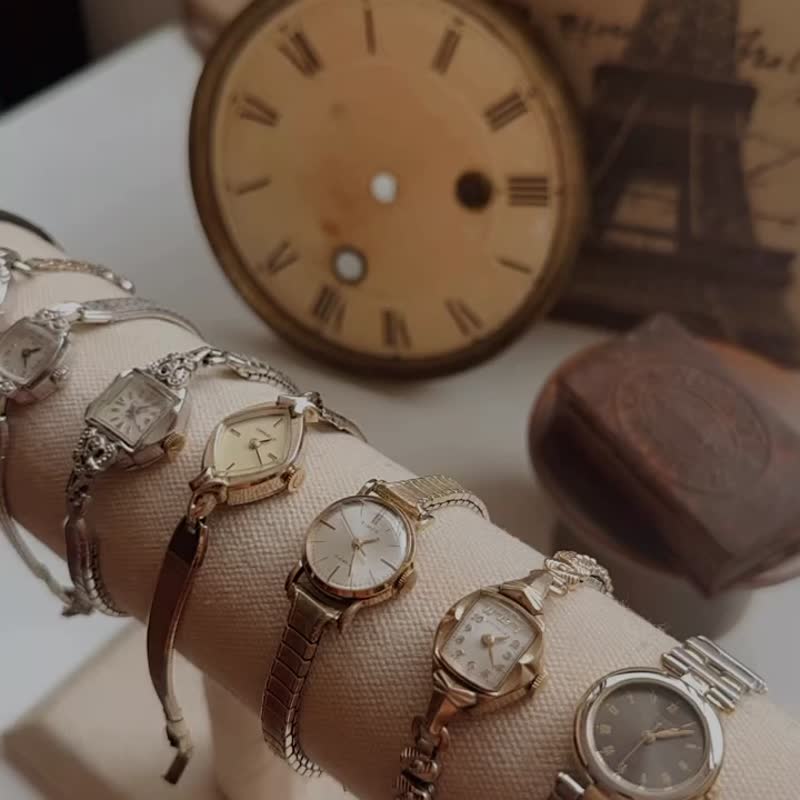 1960s TIMEX 美国古董机械表 - 女表 - 其他金属 金色