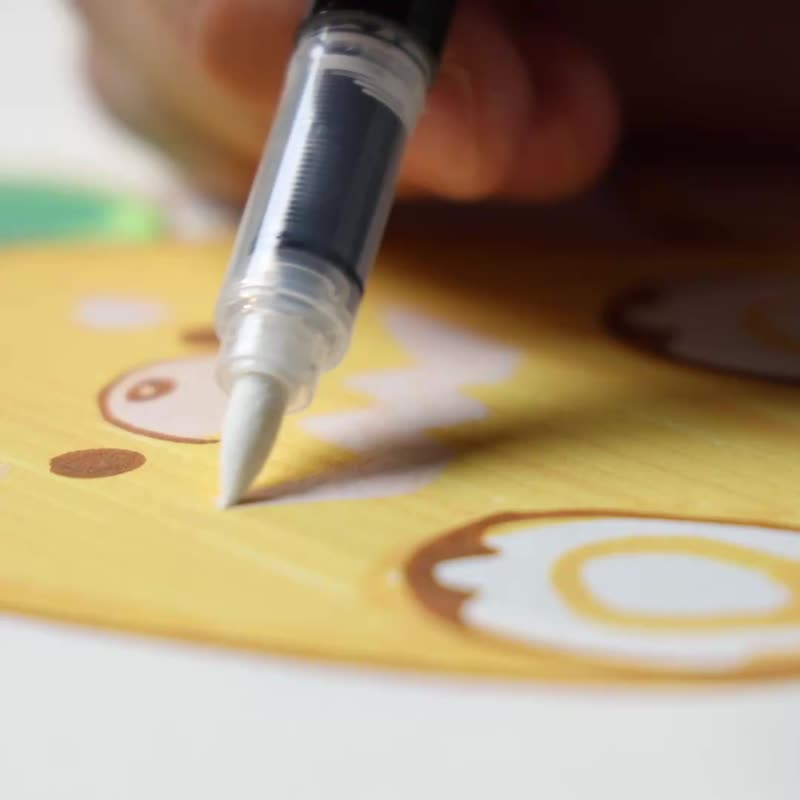 【圣诞礼物】Inkspire x BigByte 丙烯马克笔 | 72色 专业工坊 - 其他书写用品 - 颜料 多色