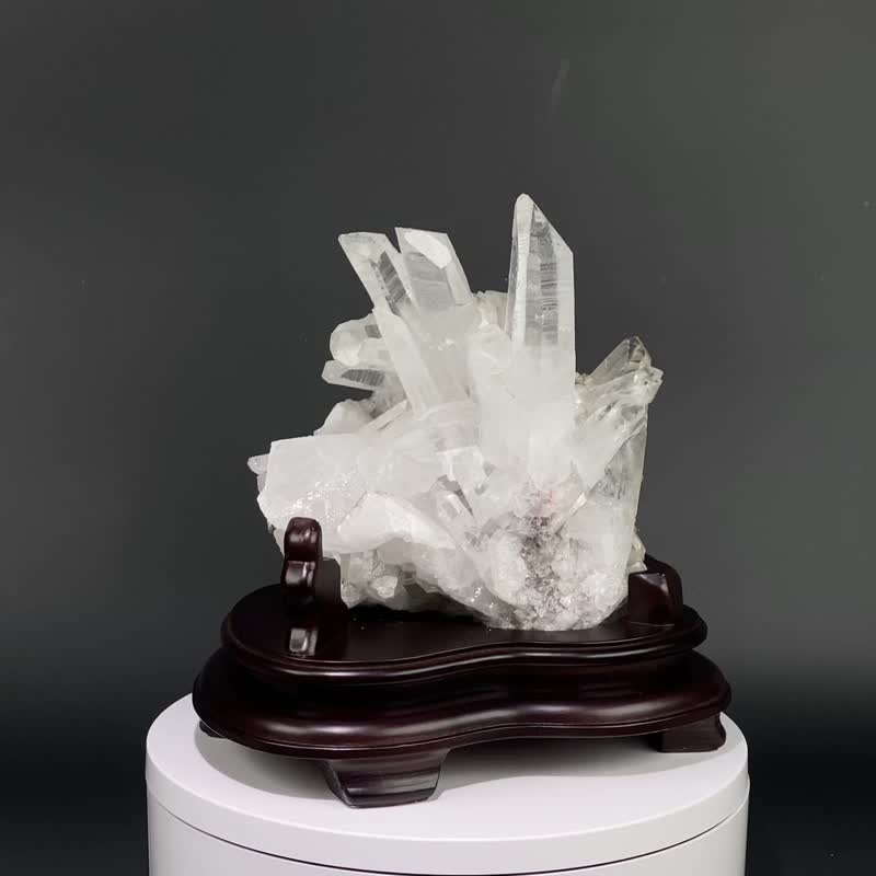 白晶簇  011700 - 摆饰 - 水晶 白色