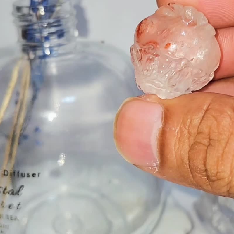 黑云母龙龟/红胶花龙龟 /白水晶龙龟/绿幽灵龙龟 - 摆饰 - 水晶 多色