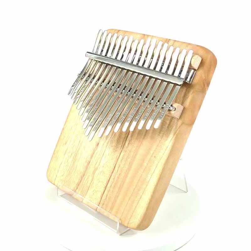 日本樟木拇指琴/17音拇指琴/KALIMBA - 吉他/乐器 - 木头 金色