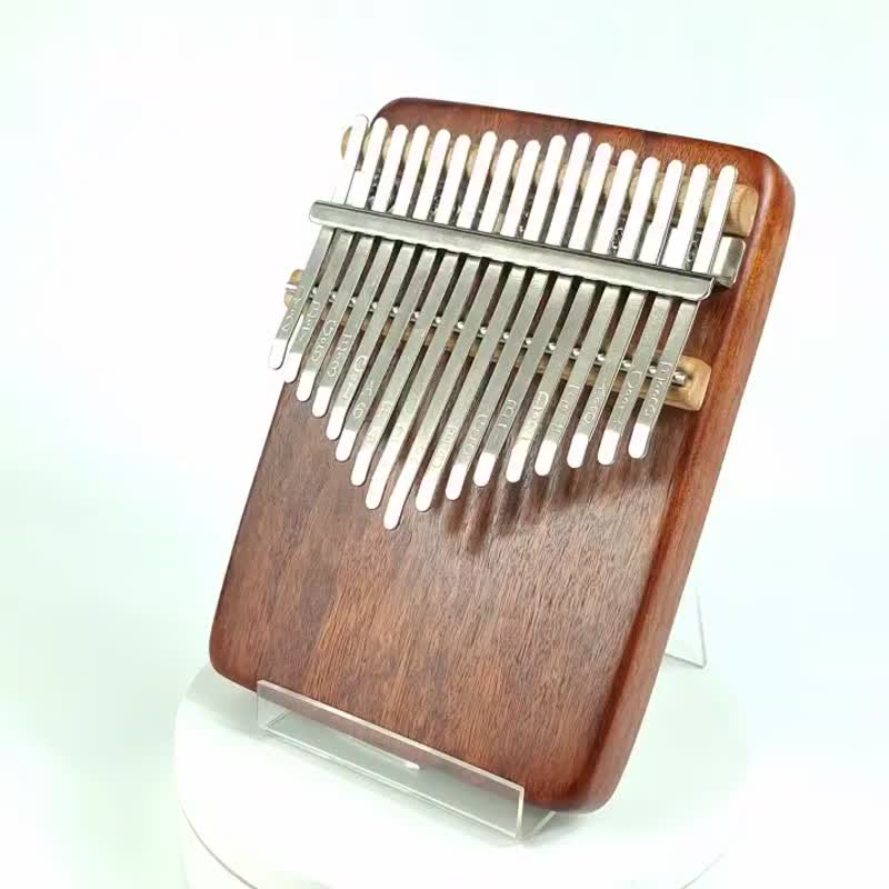 尤加利木拇指琴/17音拇指琴/KALIMBA - 吉他/乐器 - 木头 咖啡色